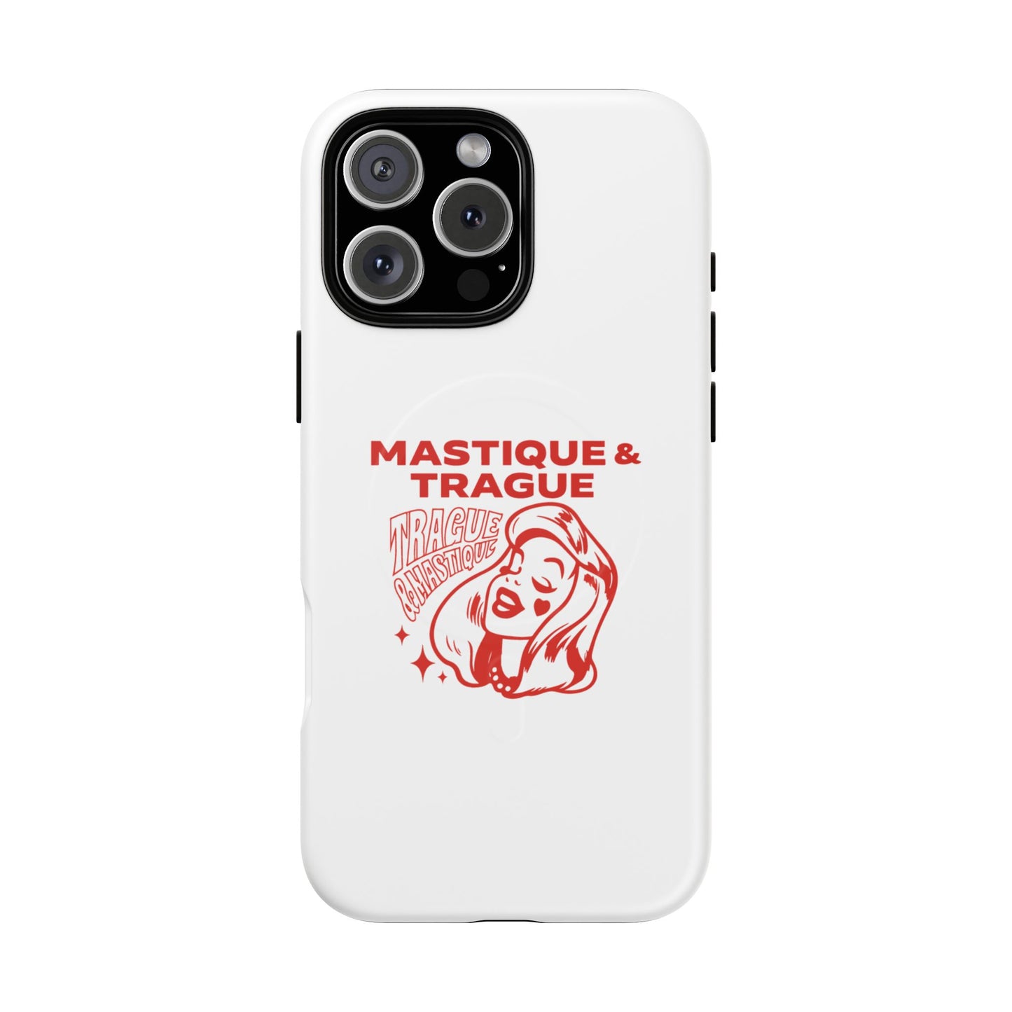 Fierce Femme in Red Tough Magnetic case