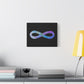 Cosmic Infinity Loop Canvas