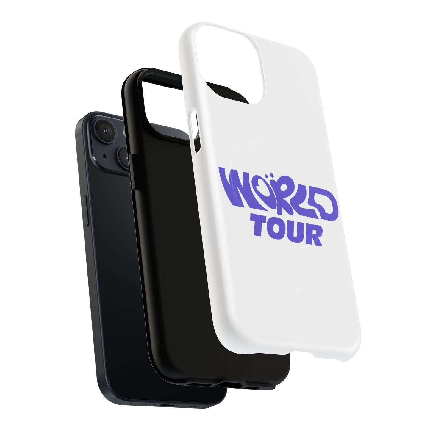 World Tour Bubble Letter Tough Magnetic phone case