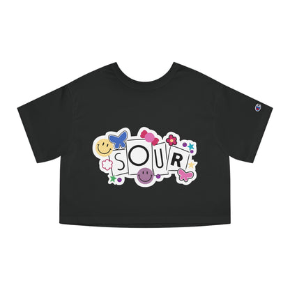 Olivia Rodrigo Women's Cropped t-shirt - Sour