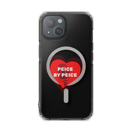 Piece by Piece Mic Drop Magnetic clear Impact Case