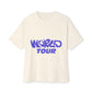 World Tour Bubble Letter-Oversized Tee