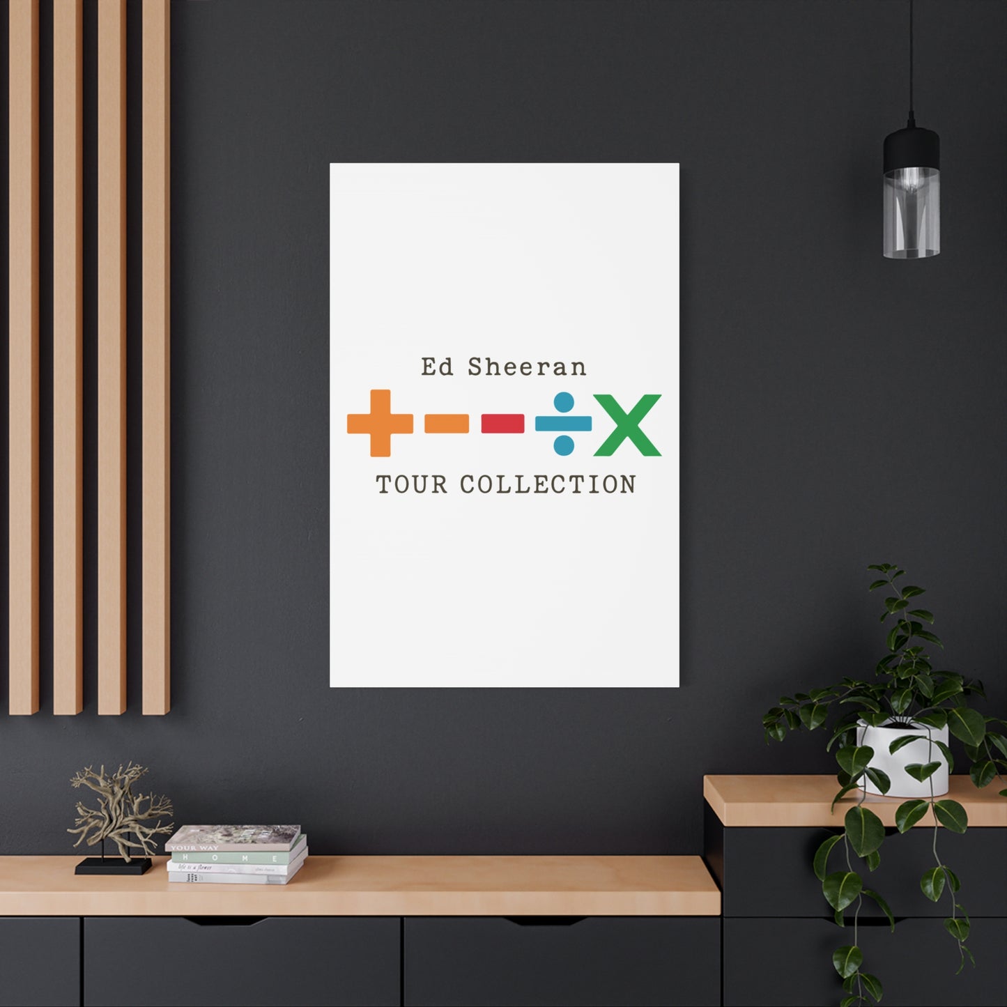 Matte Stretched Canvas, 1.25" Depth – Ed Sheeran Edition