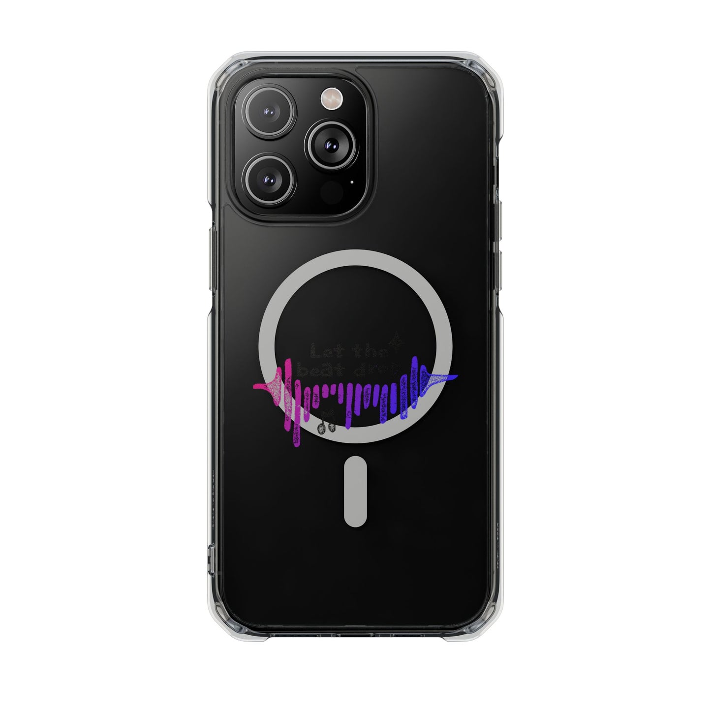 Bold Beats Visualizer Magnetic clear Impact Case