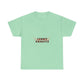 Fire Aura Grid Unisex Heavy cotton tee