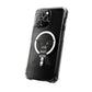 Abstract Paw and Brush Stroke Magnetic Clear Impact Case
