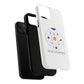 Colorful Planetary Orbit Diagram Tough Magnetic Case