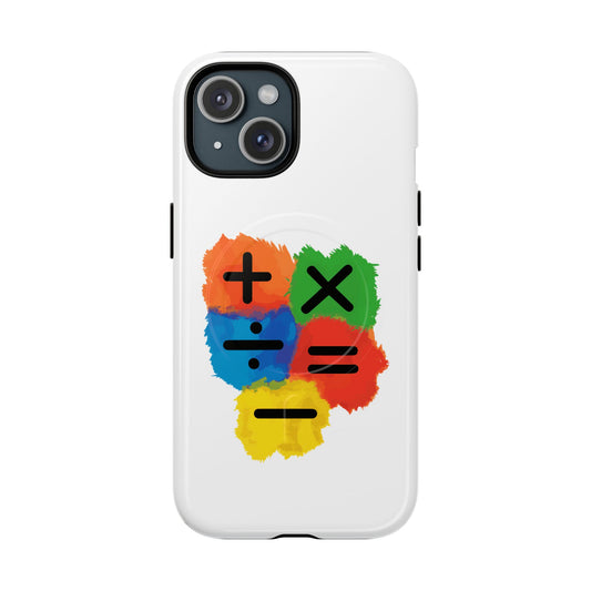 Orange Equals Symbol Tough Magnetic case