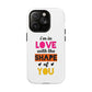 Orange Divide Symbol Tough Magnetic case