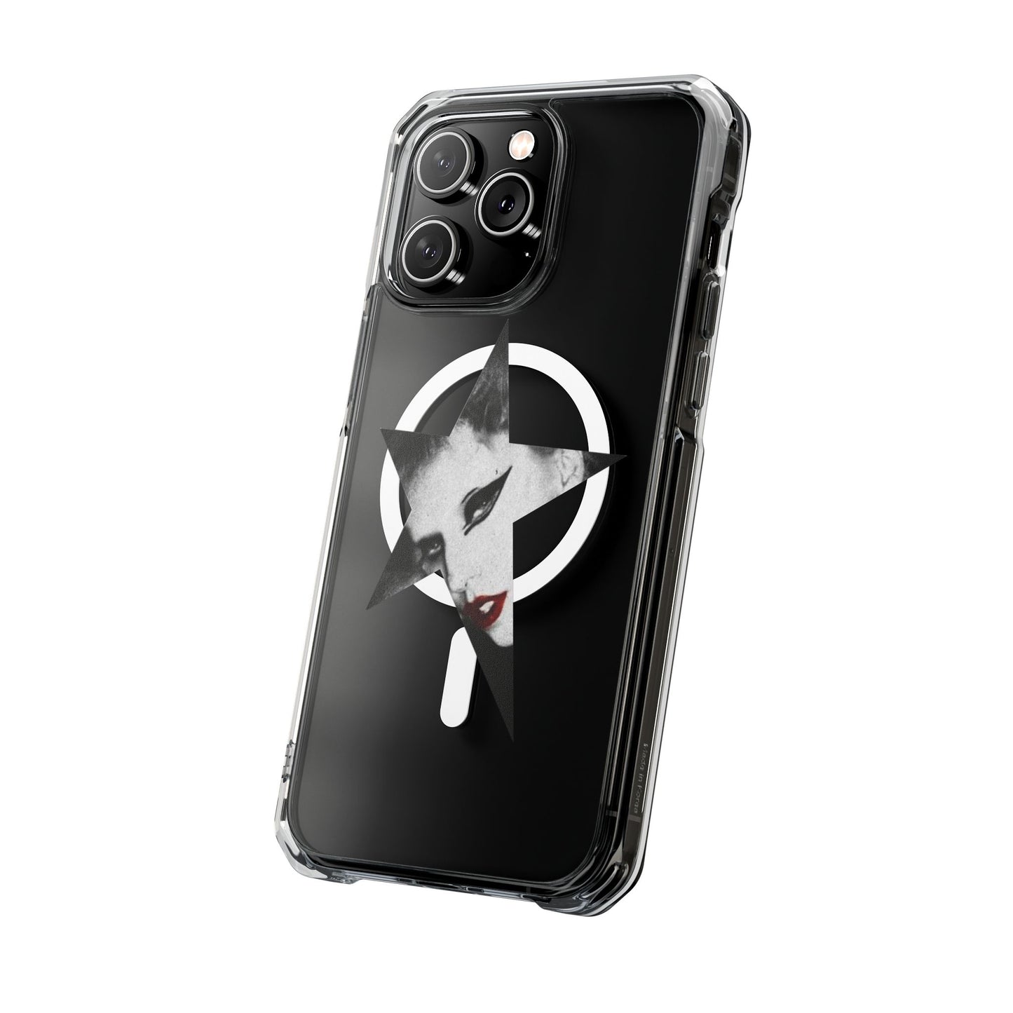 Born This Way Star Face Magnetic clear case
