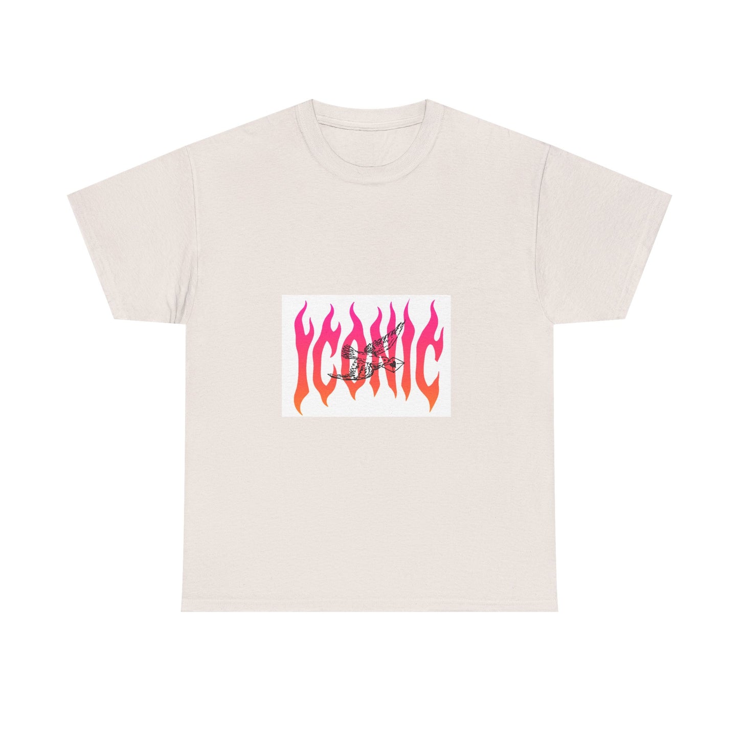 Flame Flight Iconic Unisex Heavy cotton tee