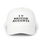 I Love British Accents Classic Dad Cap