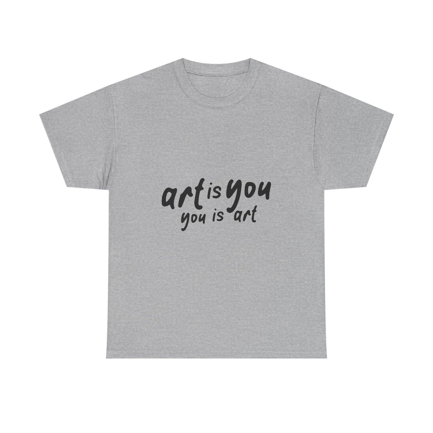 Red Scribble Heart Unisex Heavy Cotton Tee