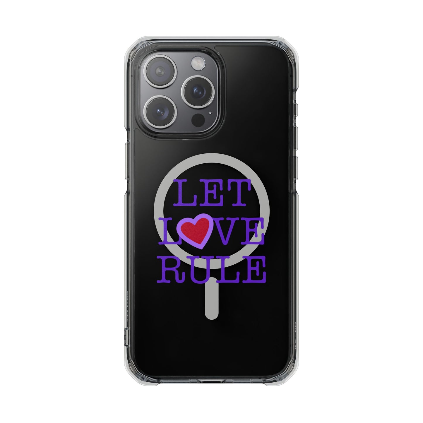 Let Love Rule (Remix) Magnetic clear Impact case