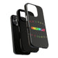 Premium Tough Case for iPhone 12 to 16 Pro Max Showcasing Coldplay’s Signage