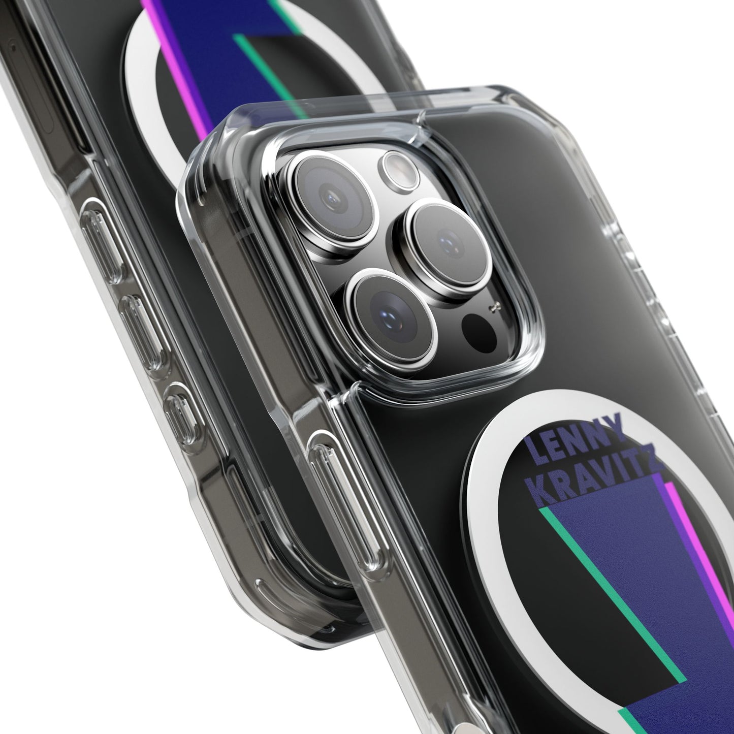 Layered Bolt Vibe Magnetic clear Impact case
