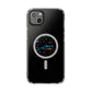 Neon Space Doodles Magnetic Clear Impact case