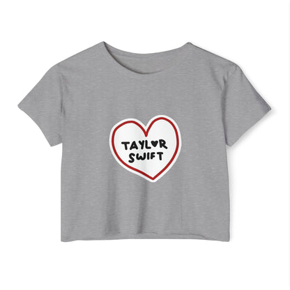 Heartbeats & Midnights Women's Festival Crop Top