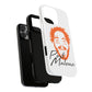 Tough iPhone Case (12–16 Pro Max) – Post Malone Name Design with Picture
