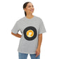 Crypto Rodeo Round Unisex Oversized Boxy Tee
