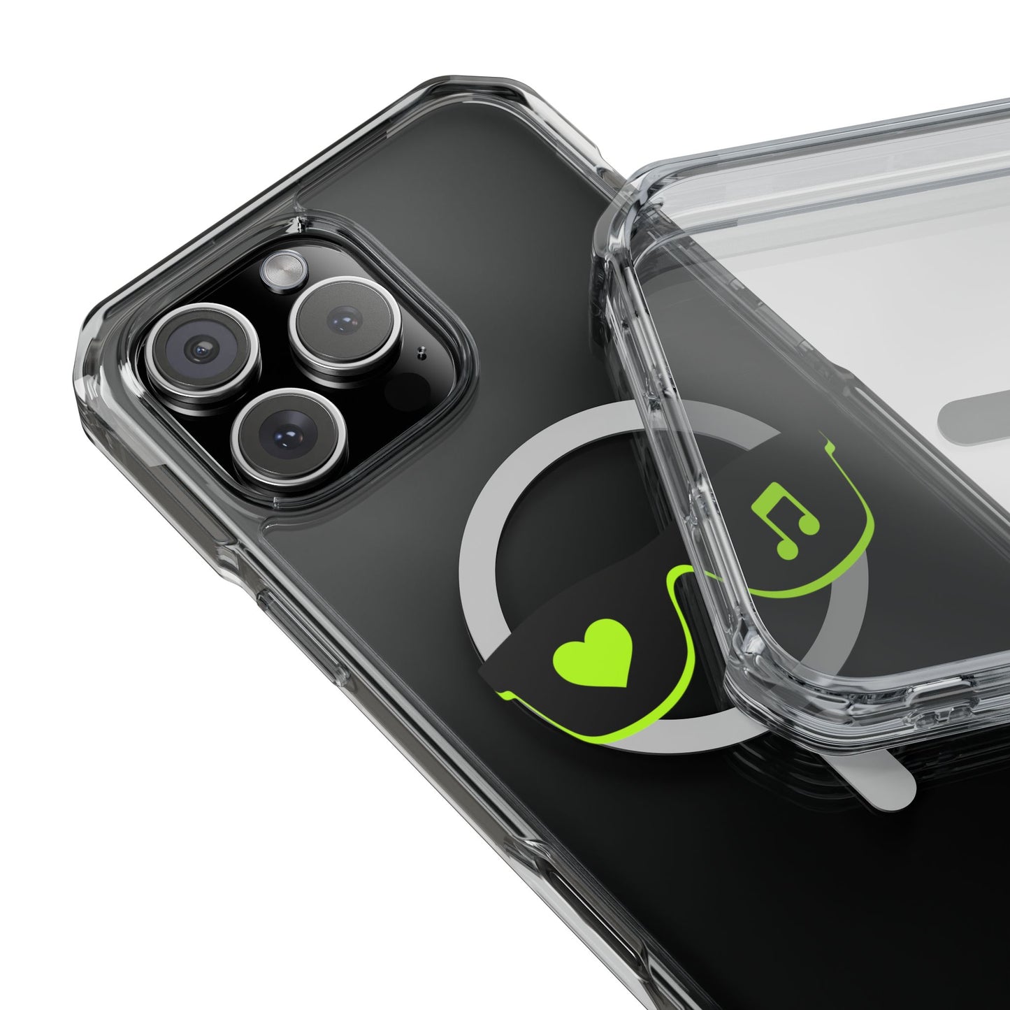 Neon Love Notes Magnetic clear Impact case