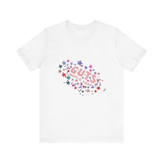Olivia Rodrigo Unisex Jersey Short Sleeve Tee - Guts World Tour