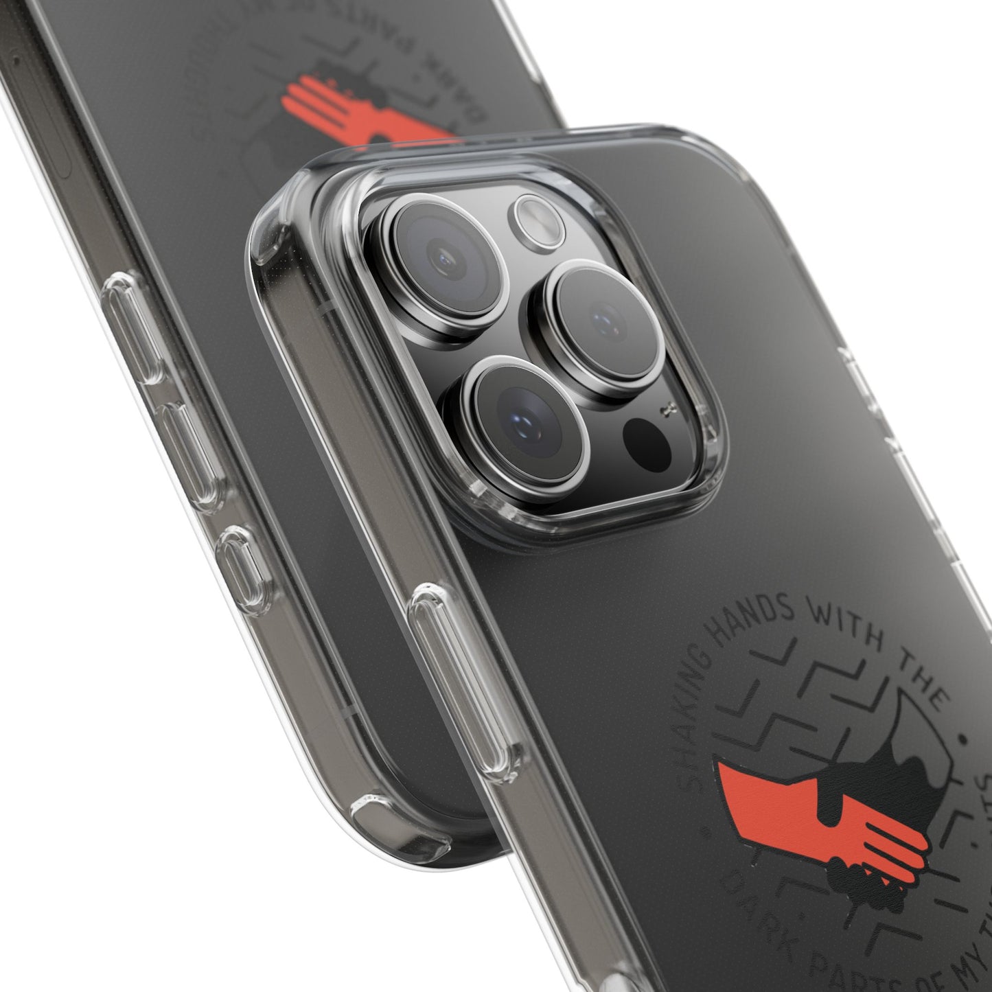 Dark Grip Clear Case