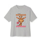 Oversized boxy Tee – Snazzy Espresso Edition