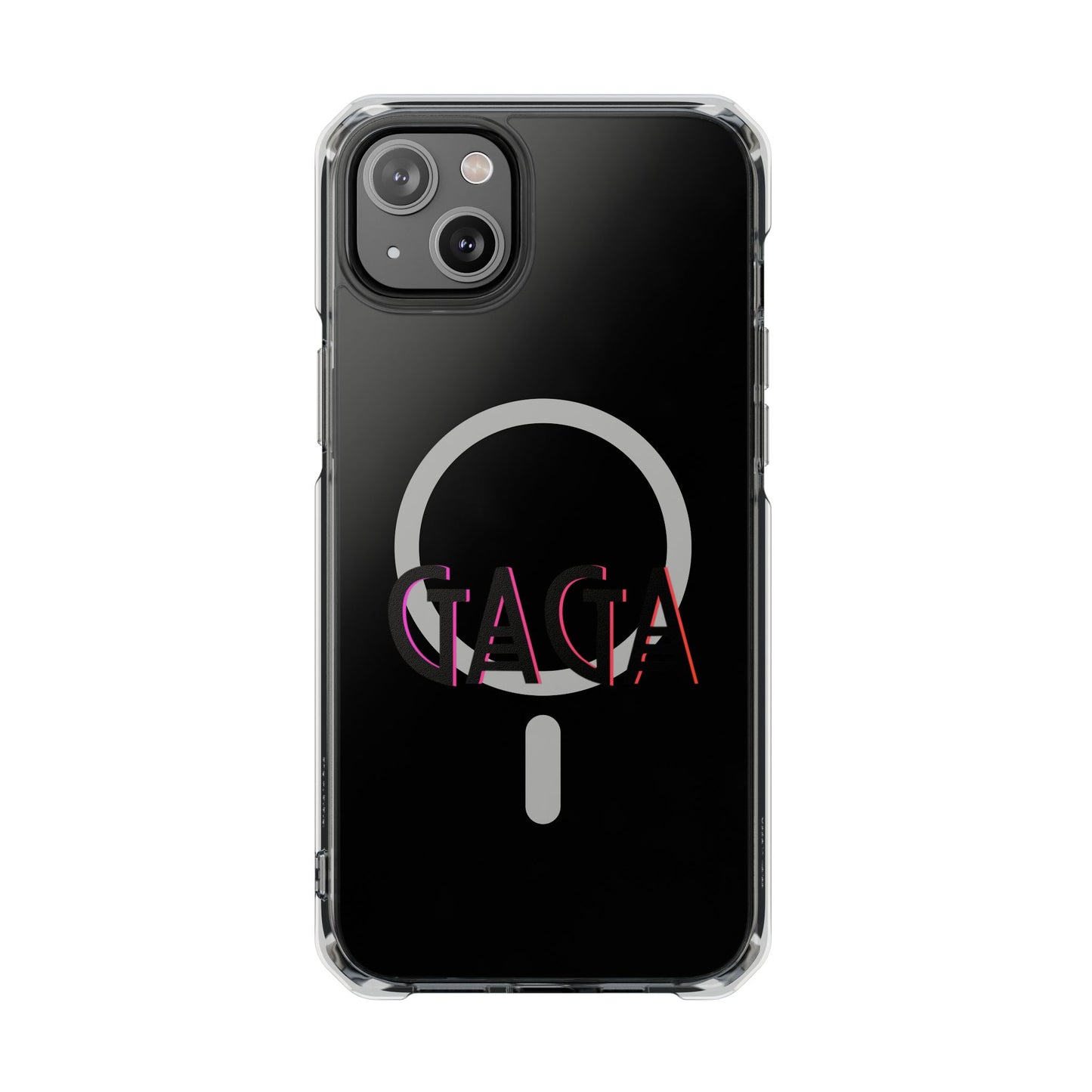 Electric Neon Magnetic clear case