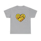Loud Love Retro Heart Unisex Heavy cotton Tee