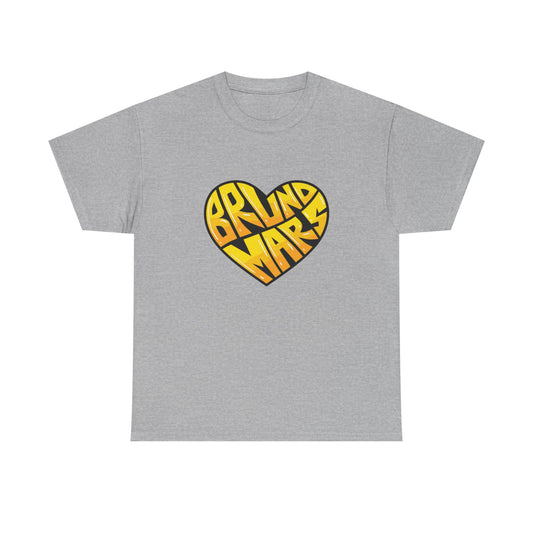 Loud Love Retro Heart Unisex Heavy cotton Tee