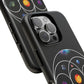 Premium Tough Case for iPhone 12 to 16 Pro Max Showcasing Coldplay’s Illustration Concept