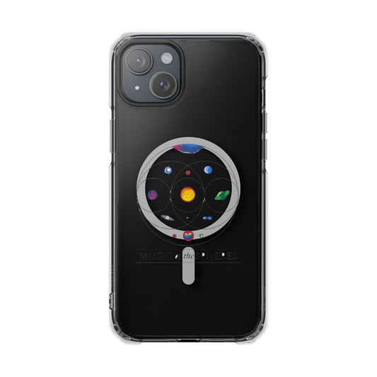 Colorful Planetary Orbit Diagram Magnetic Clear Impact case