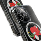 Abstract Guitar Sketch Magnetic Clear Impact Case