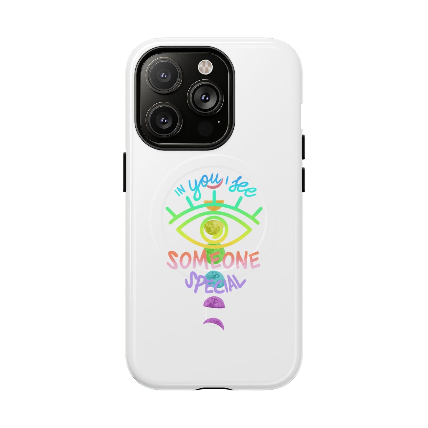 Rainbow Lunar Phases Tough Magnetic Case