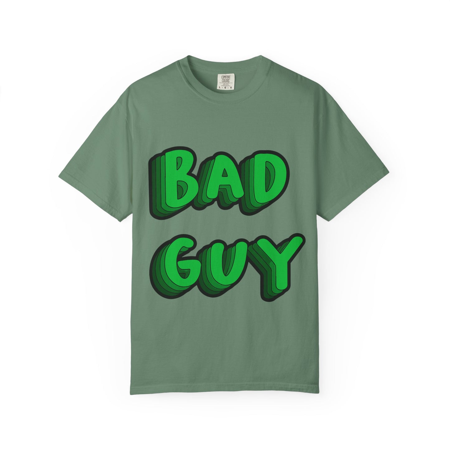 Bold 3D Bad Mood Unisex Dyed T-shirt