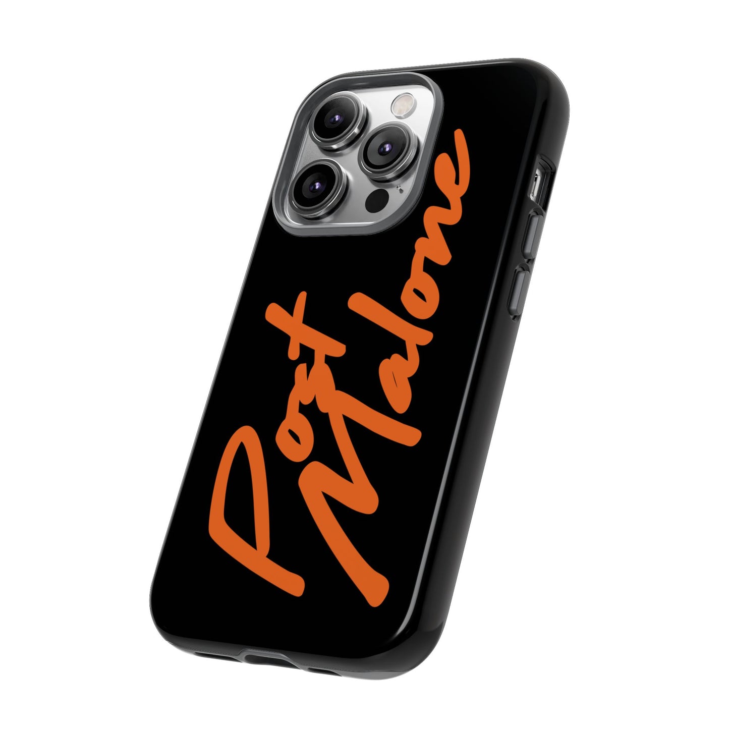 Tough iPhone Case (12–16 Pro Max) – Post Malone Name Design