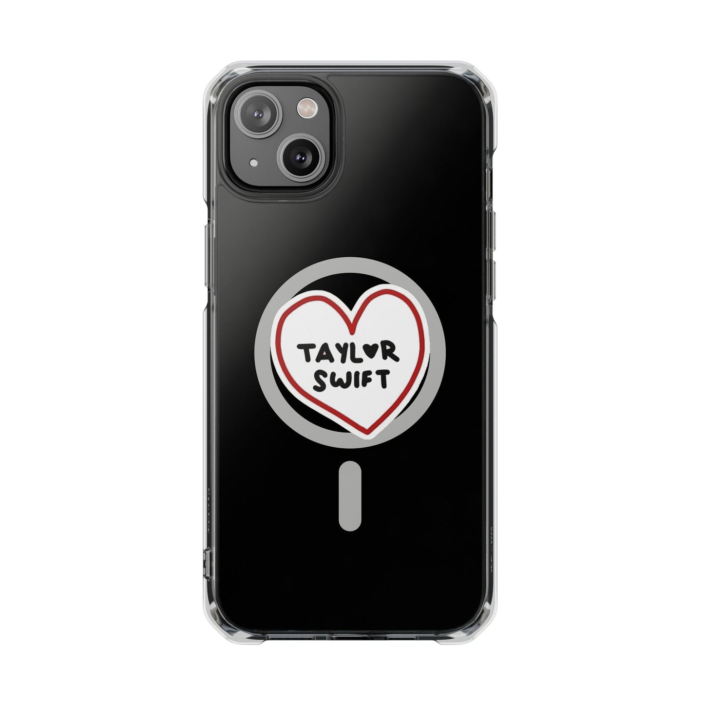 Heartbeats & Midnights Magnetic clear Impact Case