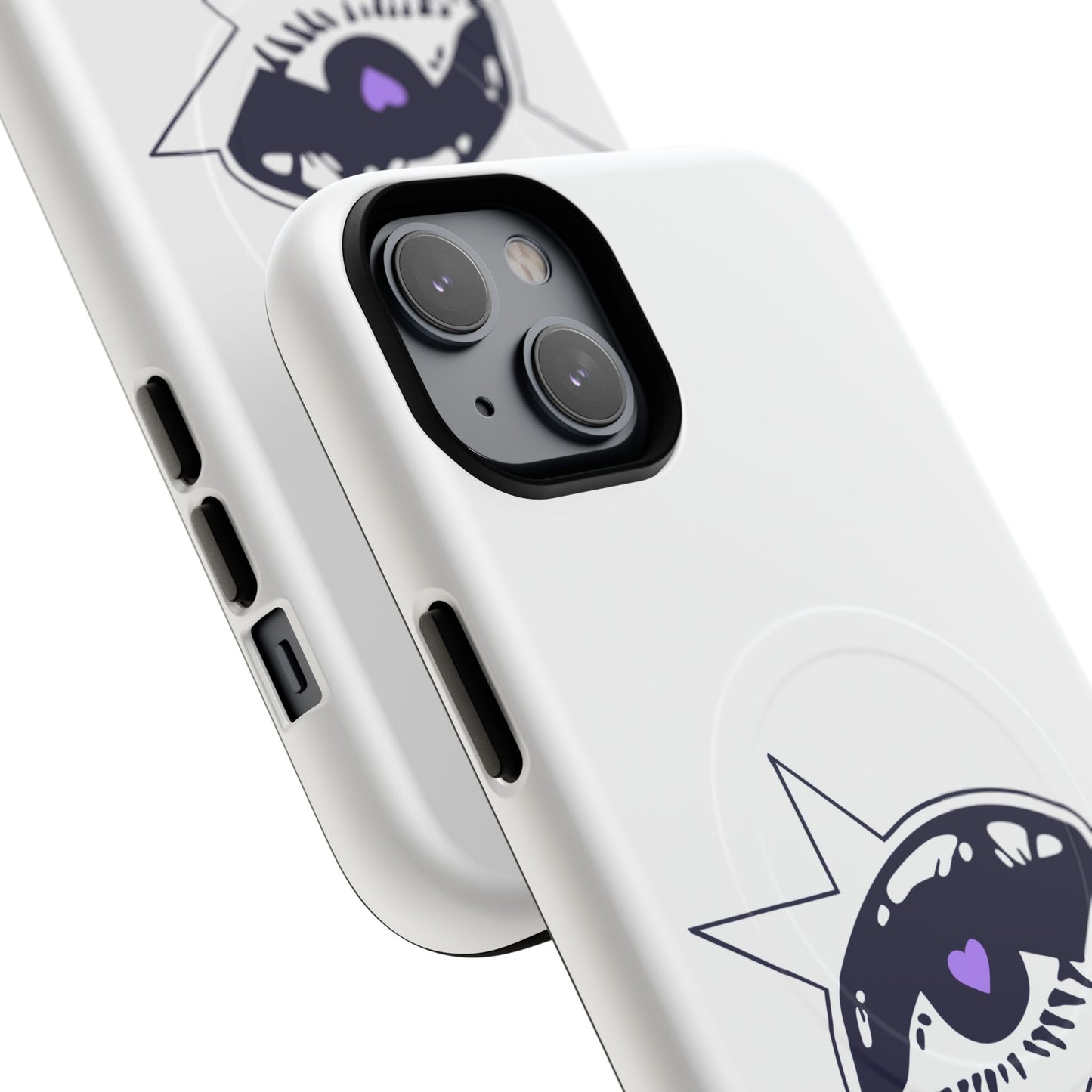 Purple Starry Eye Tough Magnetic phone case