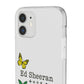 Flexi Case – Ed Sheeran butterfly edition (iPhone X–16 Pro Max)
