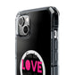 Orange Divide Symbol Magnetic Clear Impact Case