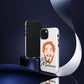 Tough iPhone Case (12–16 Pro Max) – Post Malone Name Design with Picture