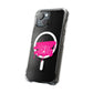 Electric Graffiti Drip Magnetic clear Impact case