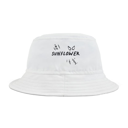 Yellow Barbed Wire Disc Bucket Hat