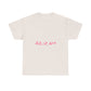 Handwritten Heart Doodle Unisex Heavy Cotton Tee