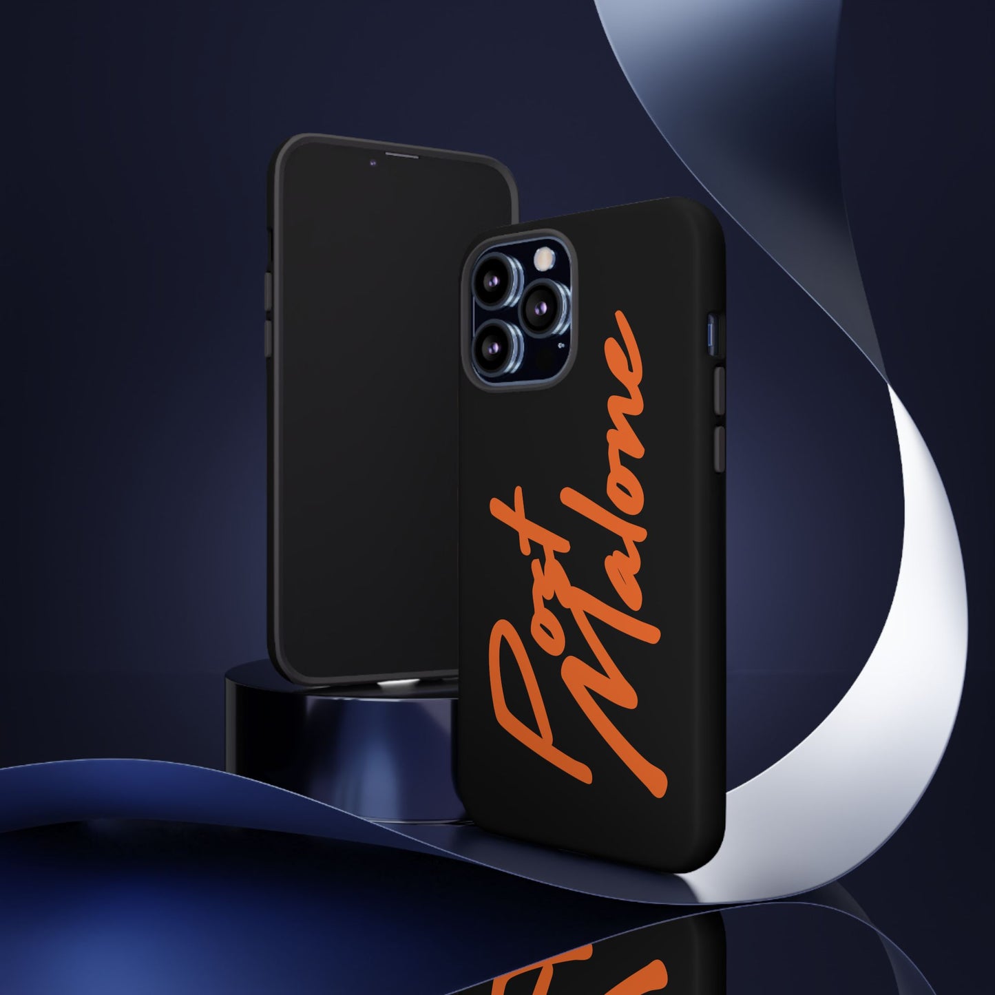 Tough iPhone Case (12–16 Pro Max) – Post Malone Name Design