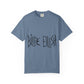 Twisted Ink Font Unisex Dyed T-shirt