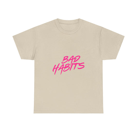 Sun and Waves Minimalist Unisex Heavy Cotton Tee