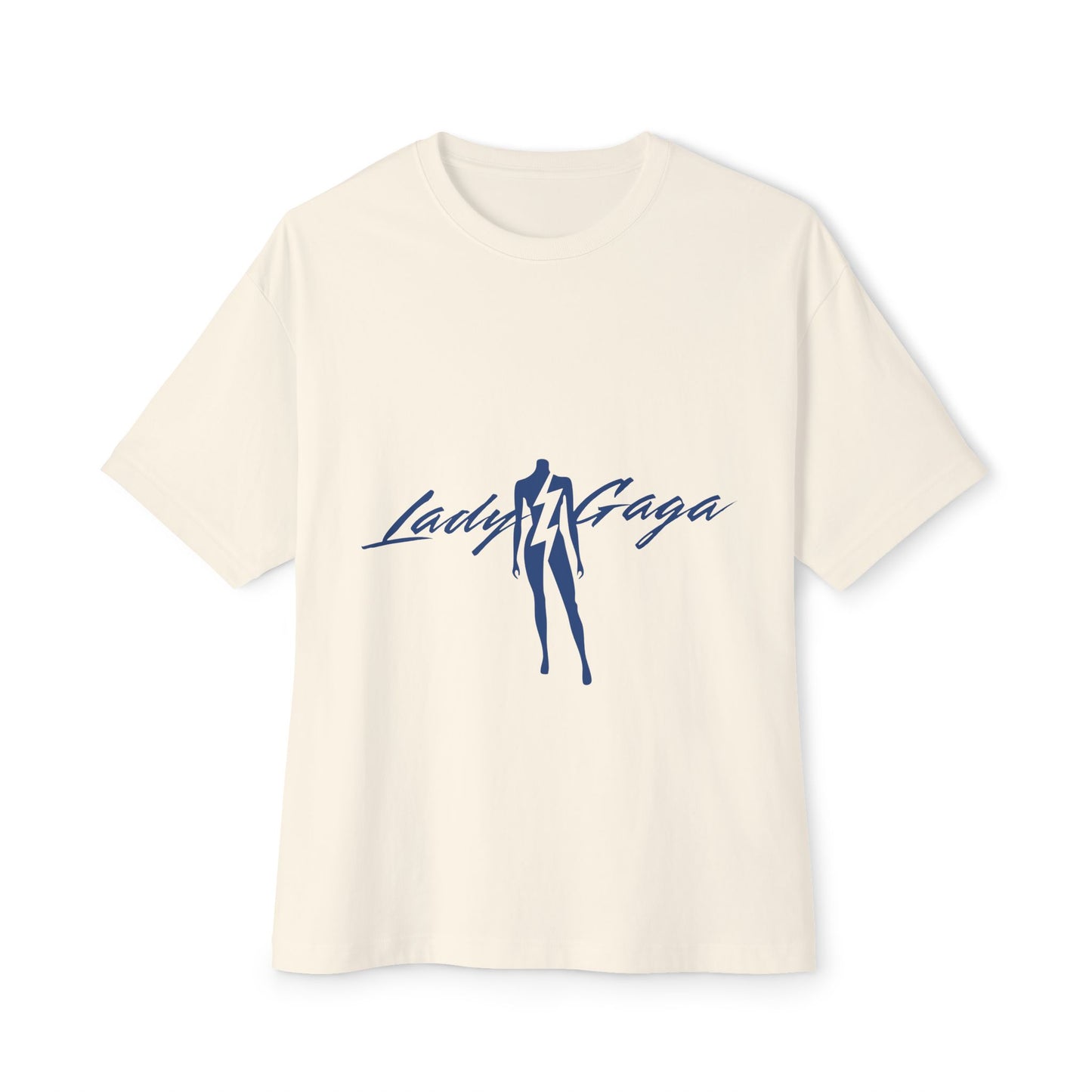 Bolt Silhouette-Unisex Oversized Tee