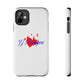 Heart on Fire Bold Script Tough Magnetic Case